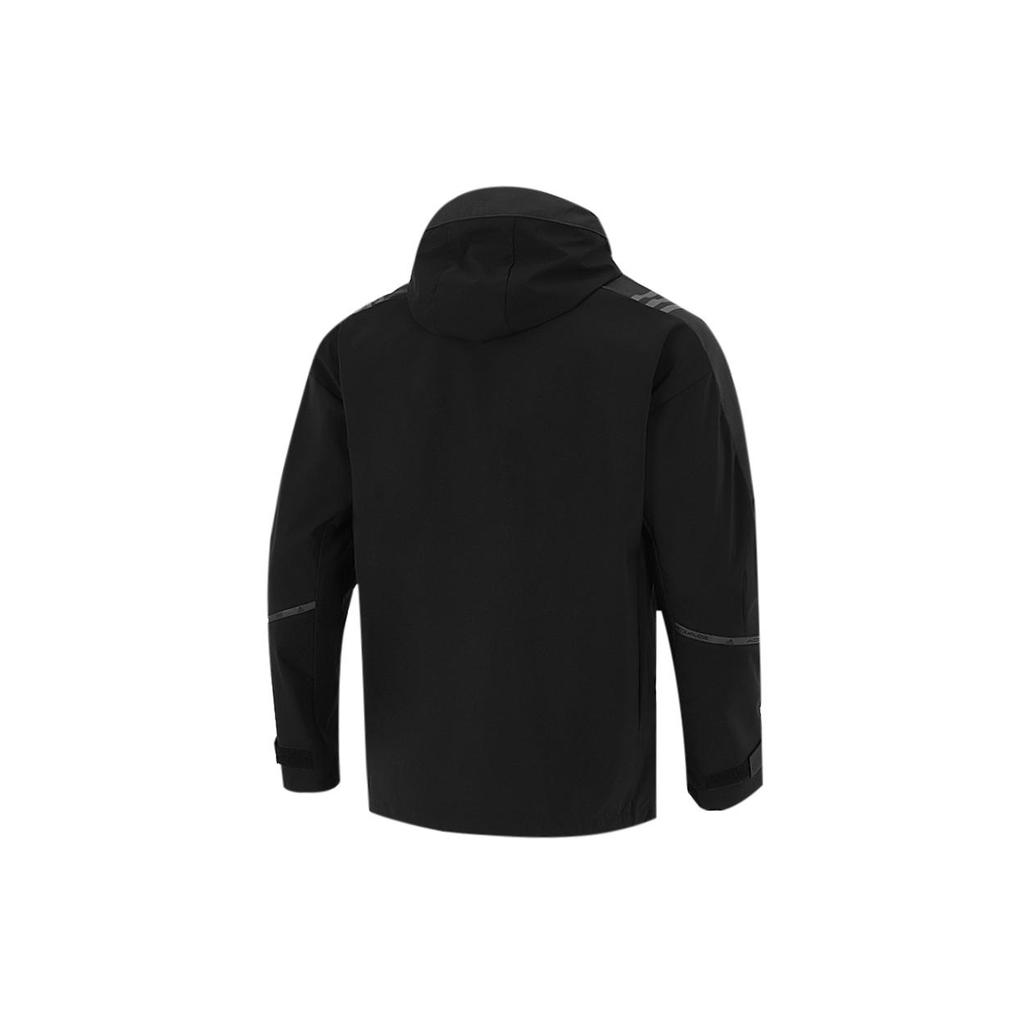 adidas Jackets Men's Black Hooded Moderate Other (Unisex) Jackets H40235