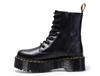 Jadon Thick-bottomed Hole Fleece Martin Boots Side Zipper British Short Boots Muffin Bottom Boots Cotton Shoes