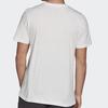 Adidas Graffiti Print Crew Neck T-Shirt Men Tops White FN1728