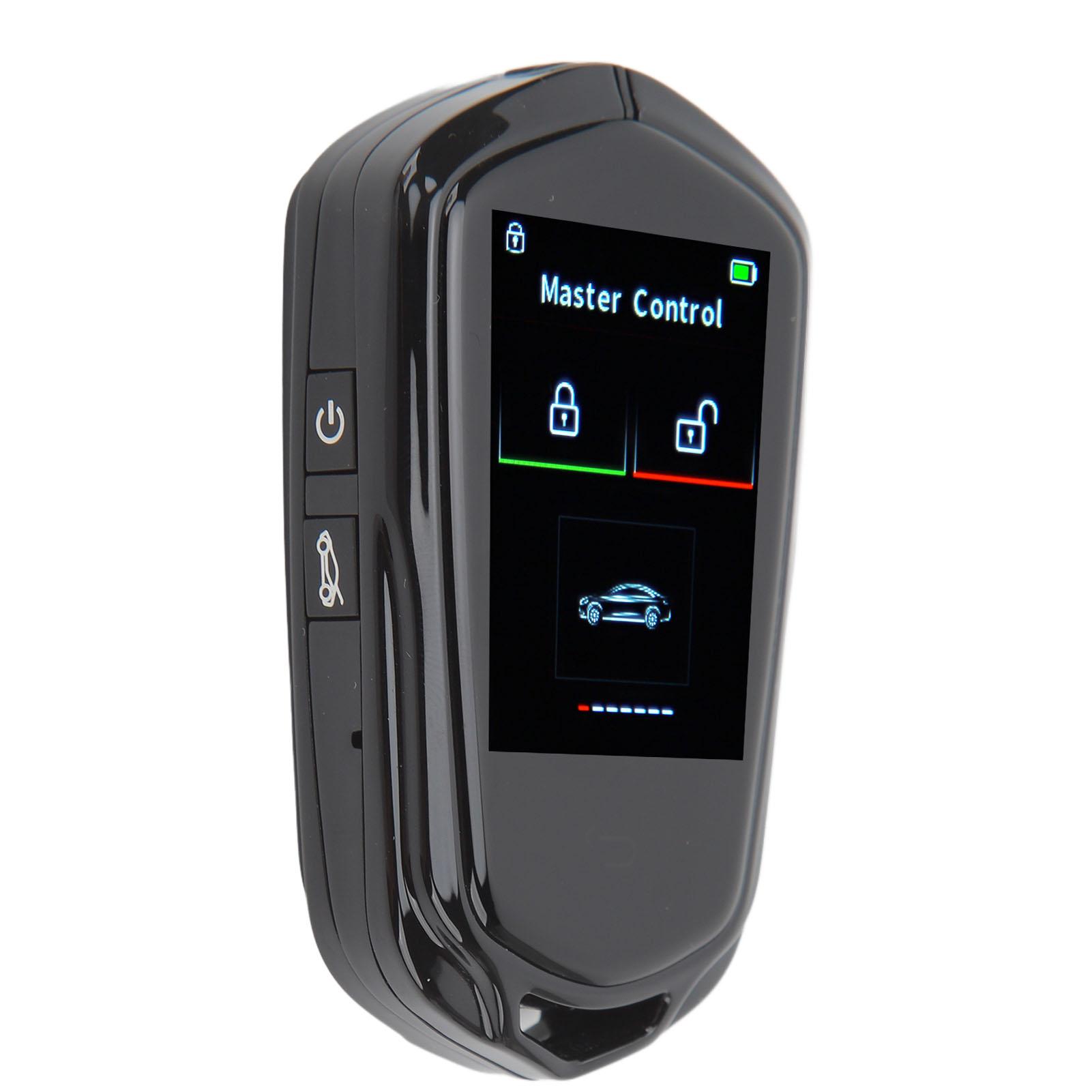 

Умный ЖК-ключ Автоматическая блокировка и разблокировка двери Ключ Против потери Ключ от машины для запуска в одно касание Автомобиль Черный