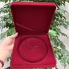 Necklace box, earring bracelet box, high-end pearl necklace set gift box, three piece set packaging box, two-piece set packaging box