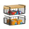 Kitchen Storage Adjustable Cabinet Under Shelf Storage Off Shelf Basket Multifunctional Creative Finishing Hanging Shelf