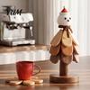 Natural Pine Wood Hot Pad Collapsible Wooden Trivets for Dishes, Tree-Shaped Heat Resistant Potholders, Christmas Tree Shaped Kitchen Decor