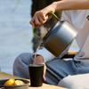 Anti-scalding Handle Camping Coffee Kettle Aluminum Zinc Zinc Alloy Water Boilers  Tableware