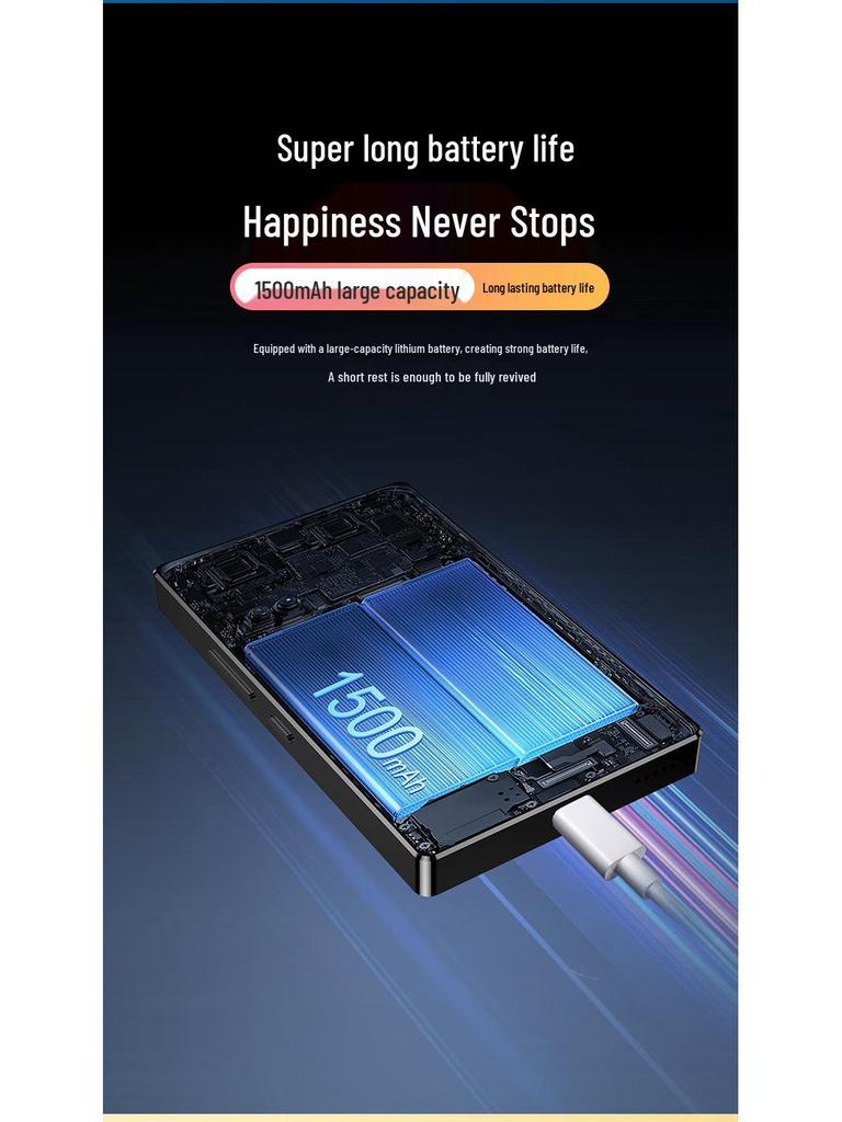 M6 4" Full-Screen MP3/MP4 Player: Portable Music, E-books, Novels