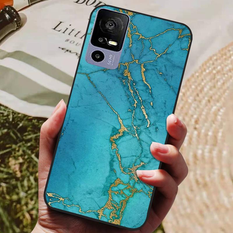 

For TCL 40R Case Silicon Back Cover Phone Case for TCL 40 R 5G Cases 6.6 TCL40R 5G T771K T771K1 T771H T771A Soft bumper coque TCL 40 R 5G