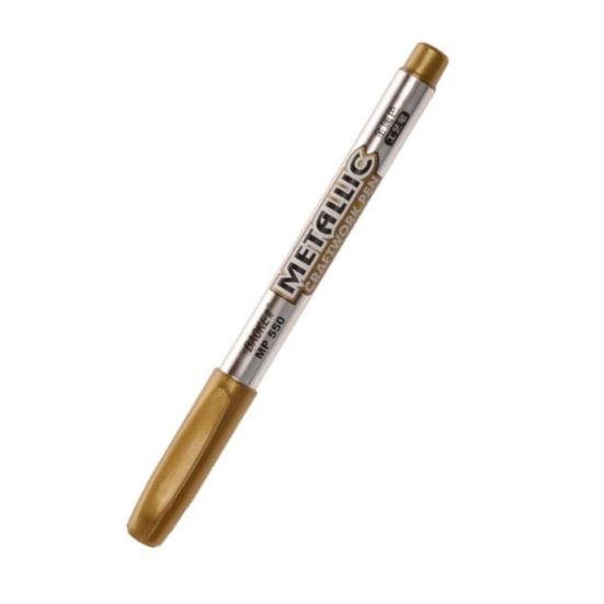 2 Stück 1,5 mm DIY Wasserdicht Goldener und Silberner Markierstift Album Studentenbedarf