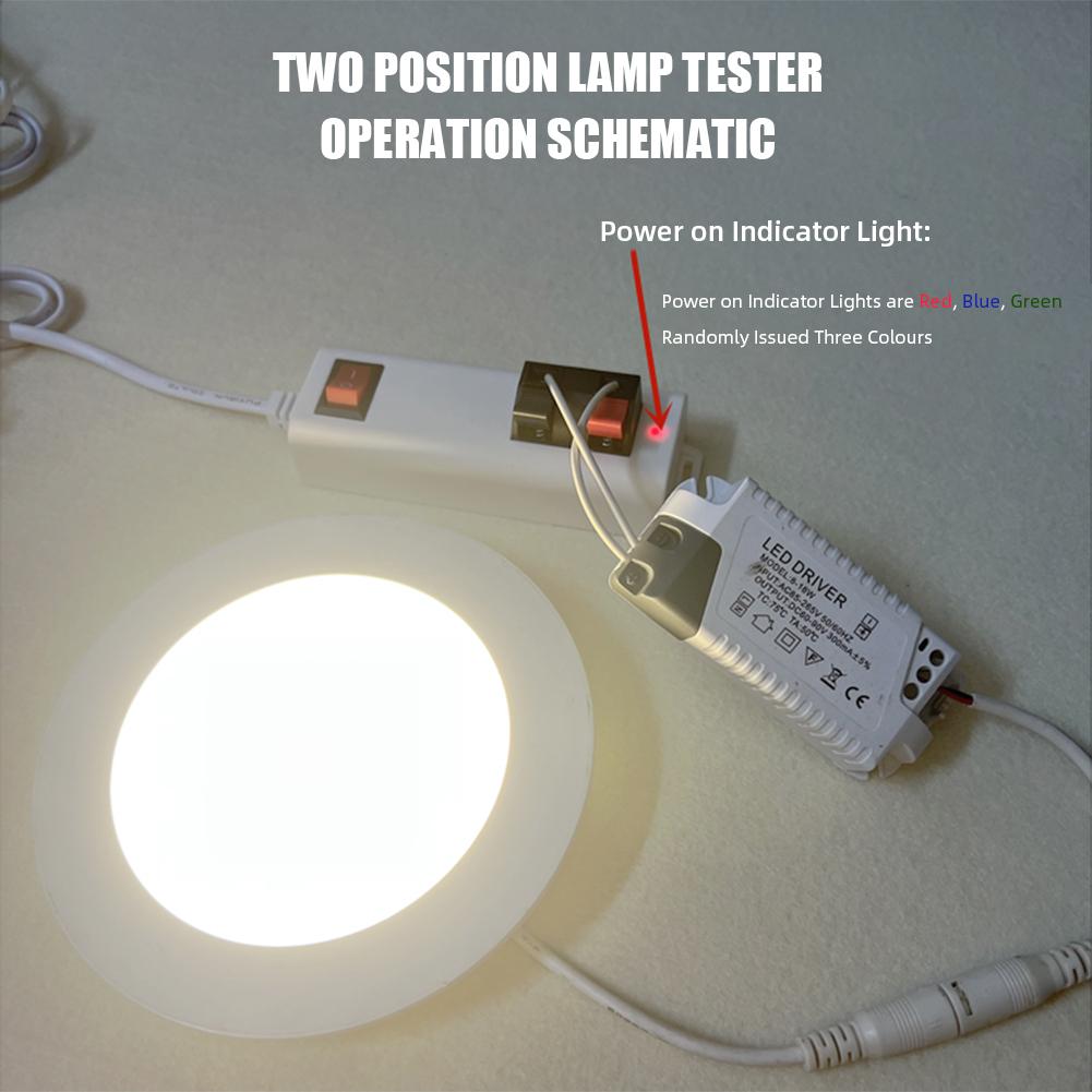 LED Lamp Test Clamp Test Wire Clip Lamps Lighting Test Lamps Quick Test Lamp Wire Clip Four Test Two Wire Clip