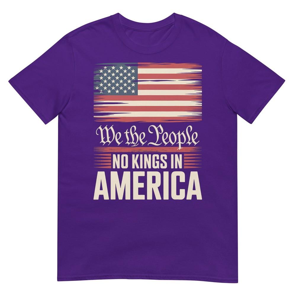 No Kings In America Democracy We The People Tshirt