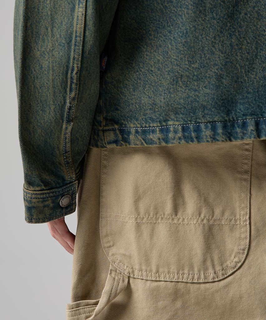 Dickies Lewistown Denim Jacket Deep Green