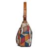 Yogodlns Dámská elegantní vintage kabelka přes rameno Trendy kabelka Módní kabelka s mnoha kapsami Taška přes rameno Retro crossbody kabelka na každý den