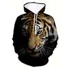 Spring Autumn Hooded Sweatshirt 3D Digital Printing Unisex Hoodies Men Women Fashion Loose Pullover