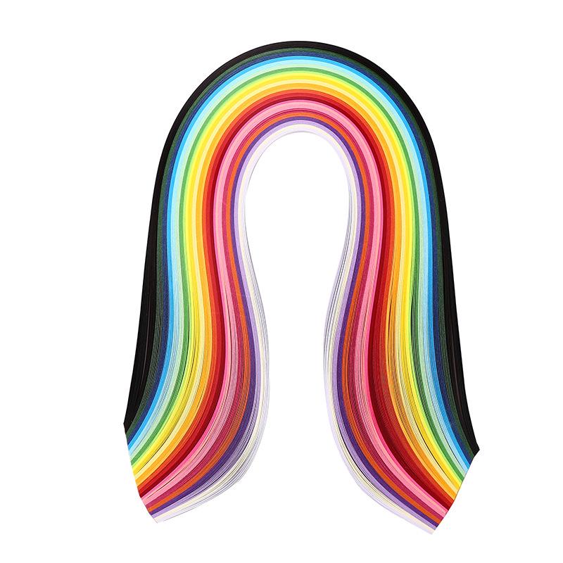 Quilling Paper Strips, 5mm, 26 Colors, 260 Strips - Craft Material