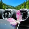 Moving Butterfly Car Dashboard Decor Auto Center Console Car Air Ornament Decorative Vent Car Accessories Interior P1E7