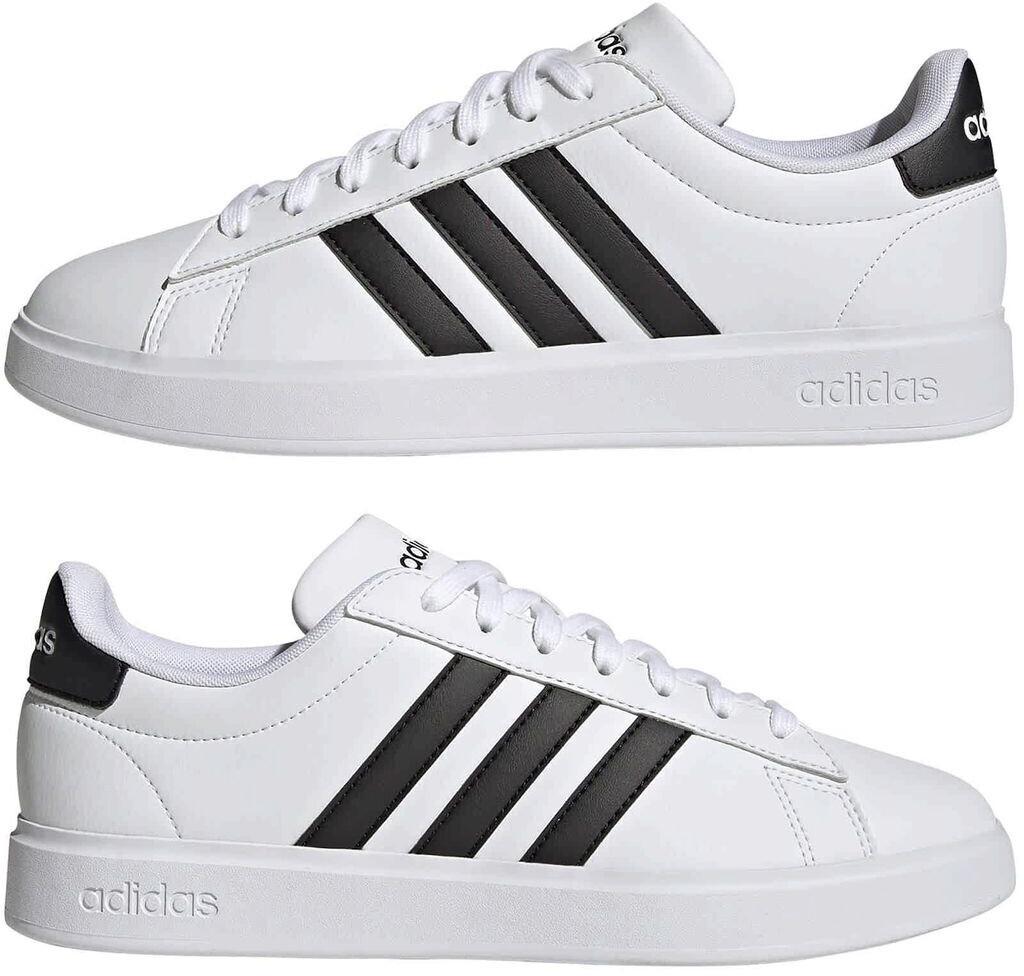 Кроссовки Adidas Grand Court 2.0 облачно-белый/ядерно-черный/облачно-белый