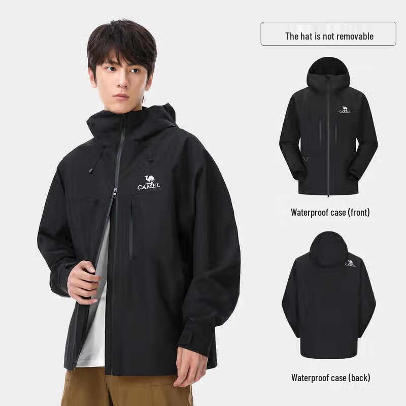 CAMEL Outdoor Hardshell Windproof Rainproof Jacket