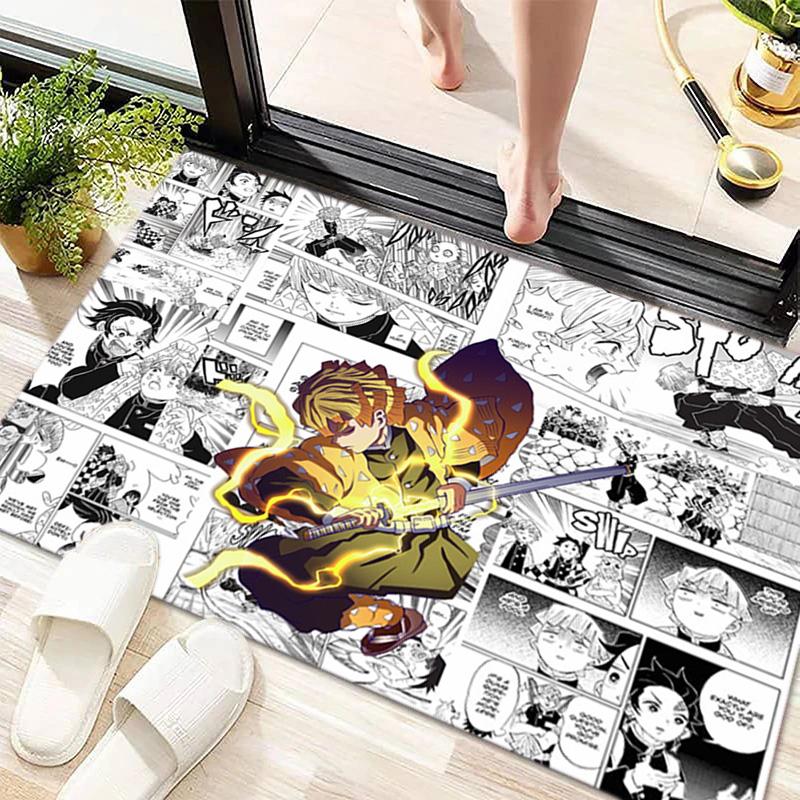 Japanese manga artist Koyoharu Gotouge's Demon Slayer carpet is suitable for living room and bedroom doormats office balcony decorative rugs H2