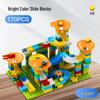Large Particle Versatile Track Blocks Compatible with LEGO for Children Aged 3-6