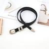 Niche Design Belt Women'S Summer Simple Black Belt Casual Jeans Belt