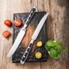 Black Western Stainless Steel Cutlery Sets Restaurant Knife Fork and Spoon Set Table Full Dining Service Steak Knife Teaspoon