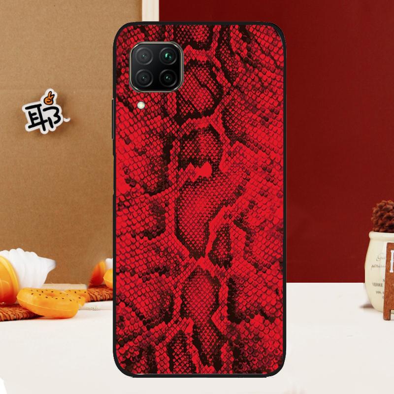 Snake Skin For Huawei Nova Y91 Y61 Y60 Y70 Y72 Y73 Y90 12i 11i 3i 7i 8i 9 10 SE P20 P40 P30 Lite Case