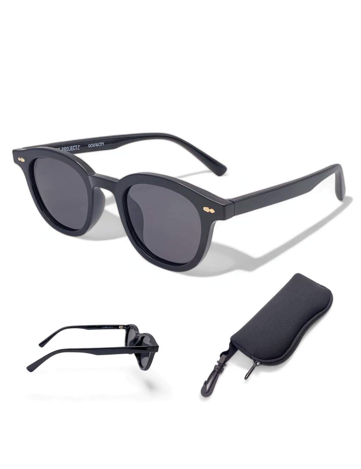 

Turf Project Men s Bossington Polarized Golf Sunglasses (TPGC-8031) by GOLF & CITY, Ultra-Lightweight, UV400 Protection, Perfect for Outdoor Golf,