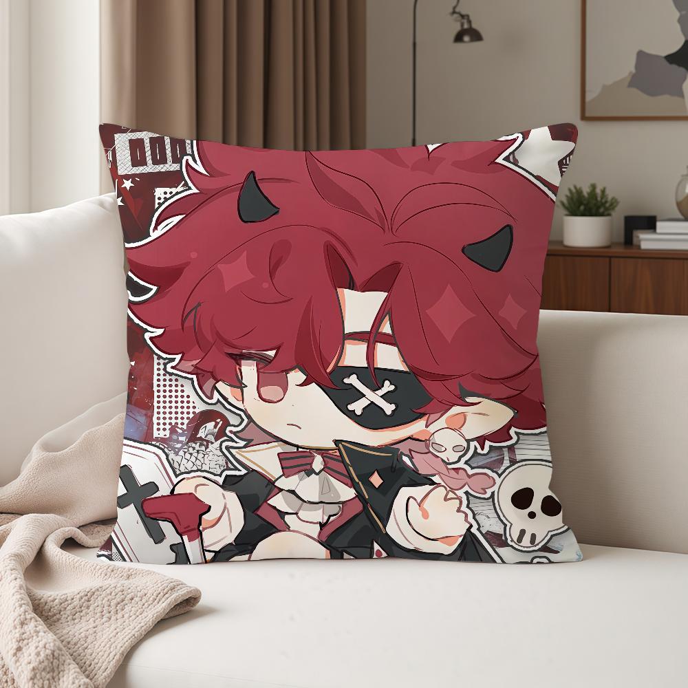 Anime L-link Click Cartoon Cute Pillow Case Suitable For Bedrooms Living Rooms Cars Home Decoration