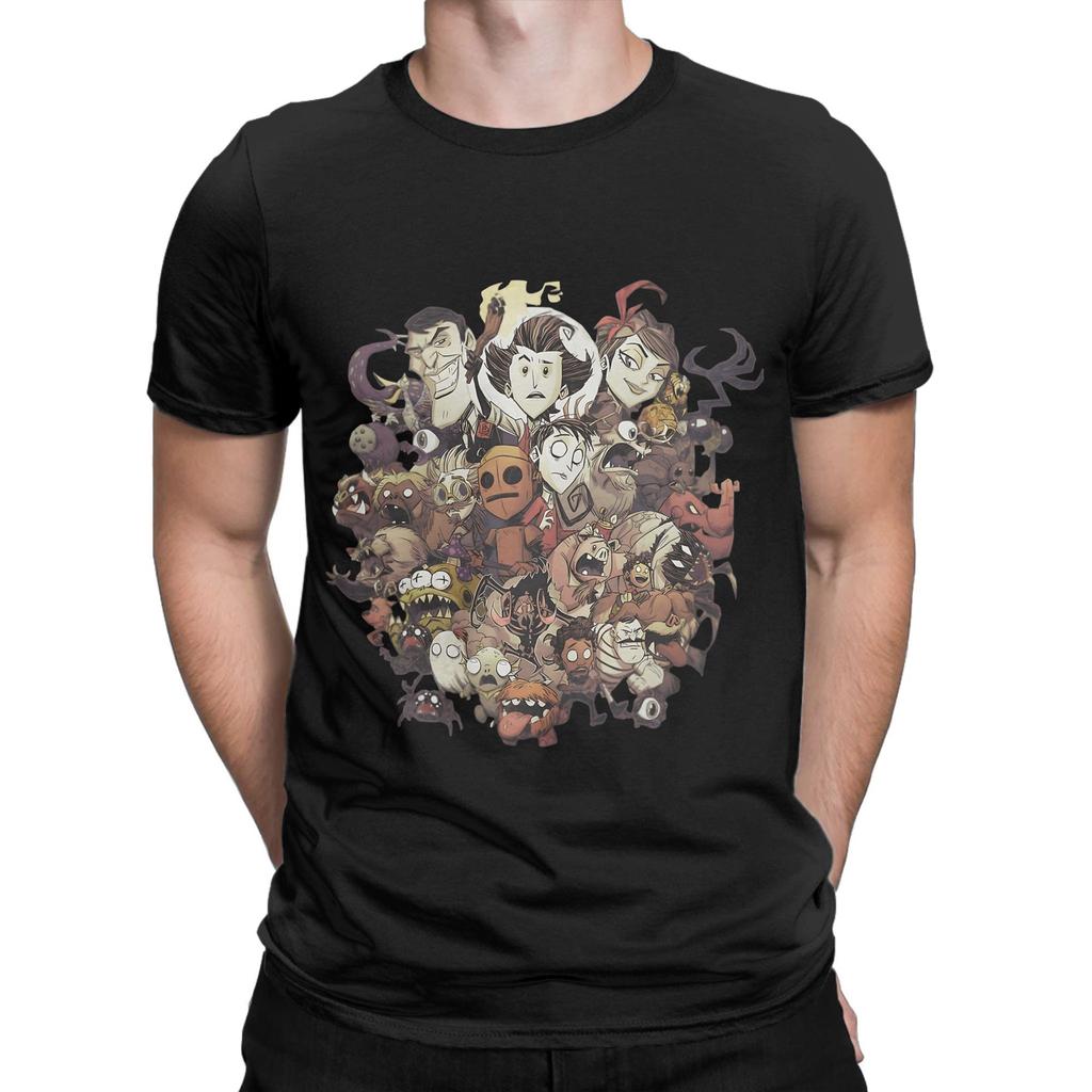 Casual T-Shirt Summer Don T Starve Together   Popular T-Shirts  Cotton Tee Shirt for Male Awesome Print Short Sleeve Tops