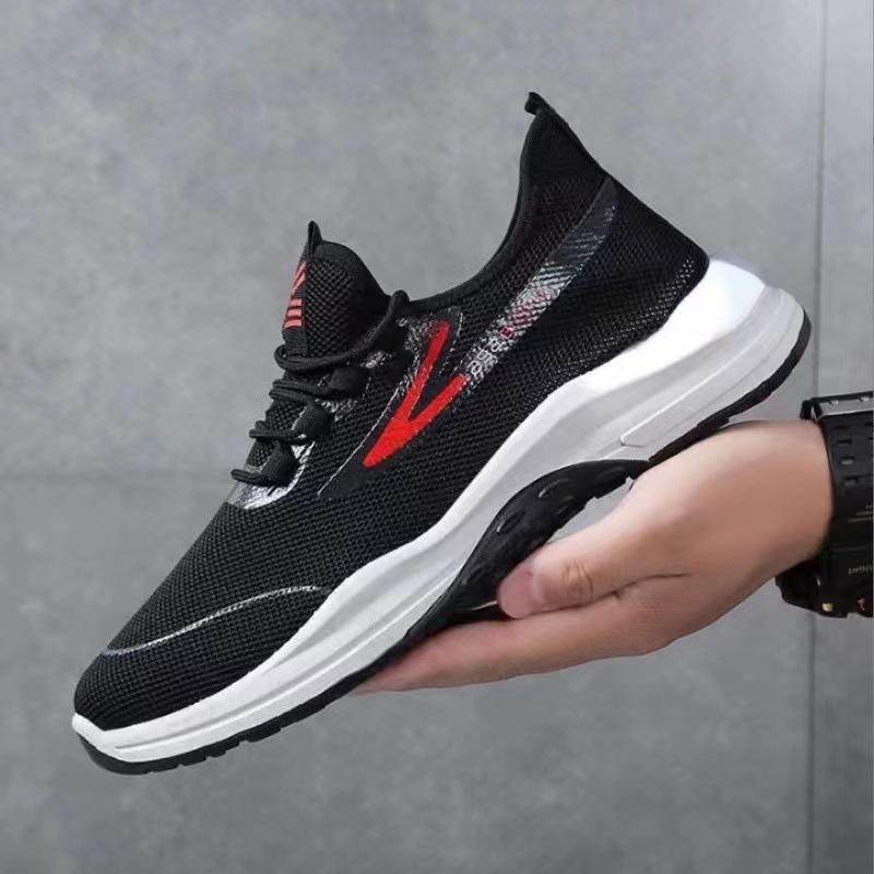 Summer breathable mesh shoes men's running shoes men's casual shoes student shoes sports casual men's shoes