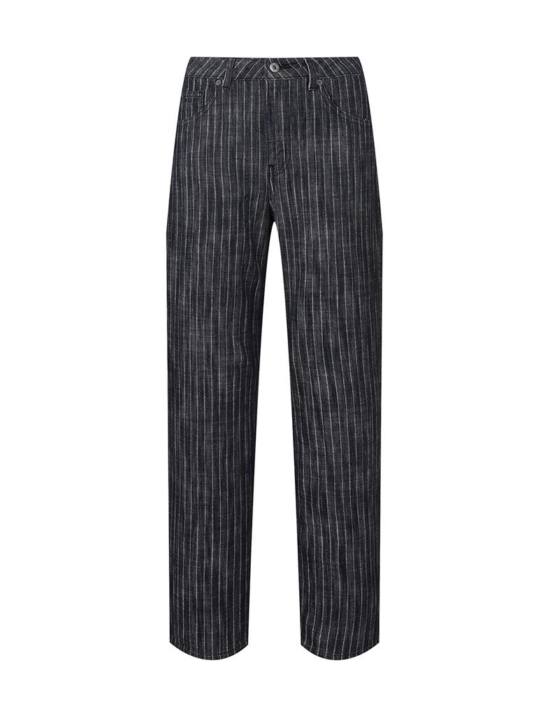 BUCKAROO Women'S Straight Stripe Denim Pants Indigo