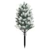 With Ground Stake Artificial Christmas Trees Lawn Decorations 60cm Christmas Tree Branch Artificial Shrubs Garden Accessories