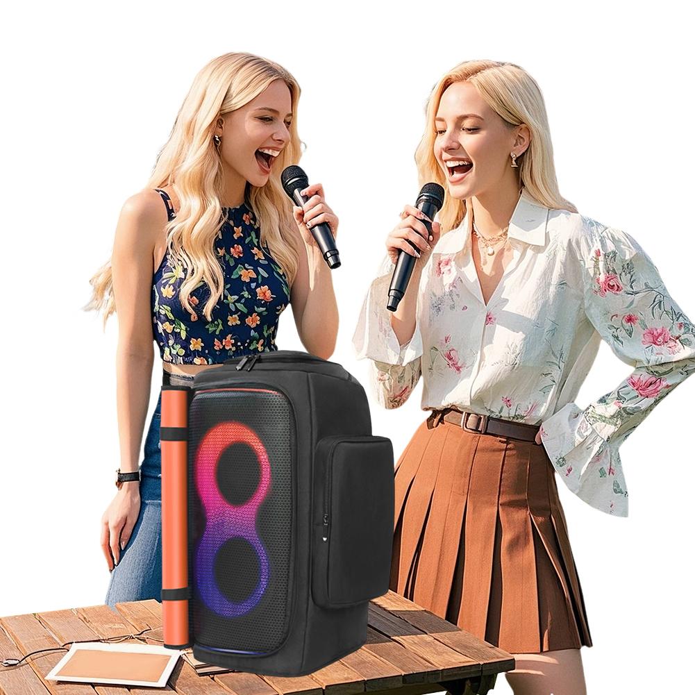 Lautsprecher-Staubschutzhülle mit Mikrofontasche, wasserdichte und gepolsterte Schutzhülle für JBL Partybox 110/JBL Partybox Club 120