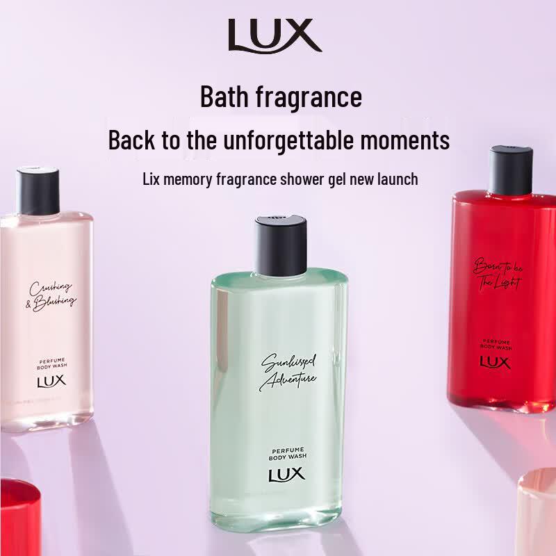LUX Summer Vacation Memory Scented Shower Gel