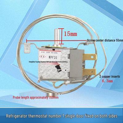 Universal Refrigerator Thermostat WDF20: Mechanical Temperature Controller, Fully Automatic with Genuine Intelligent Switch.