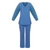 Autumn Winter Long Sleeve Scrub Suit Set Surgical & Isolation Gown Workwear