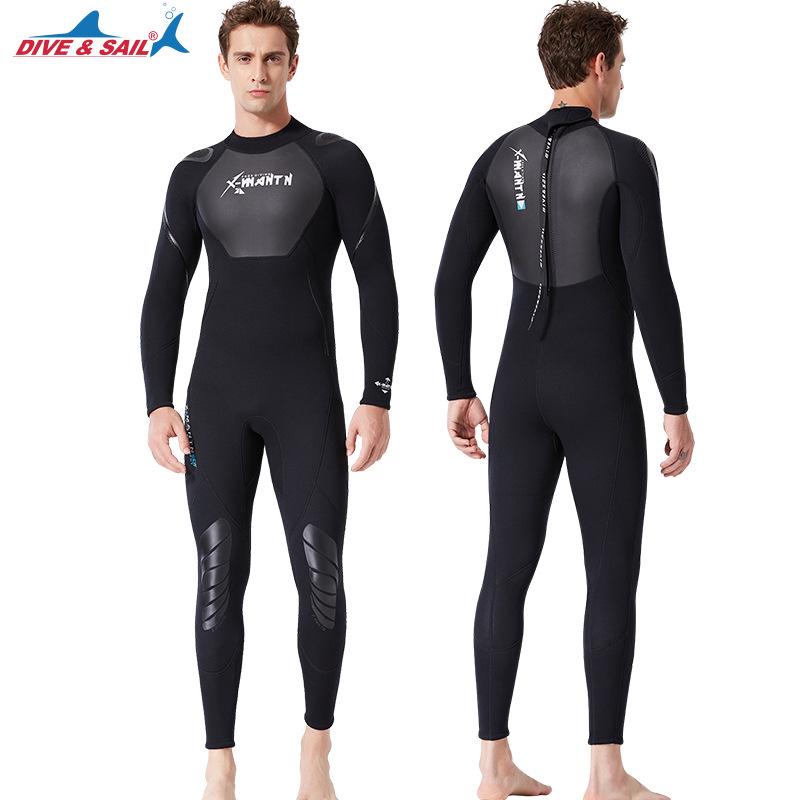 Unisex Langarm-Neoprenanzug 1,5 mm für Wärme und Sonnenschutz – Ideal zum Surfen und Schnorcheln