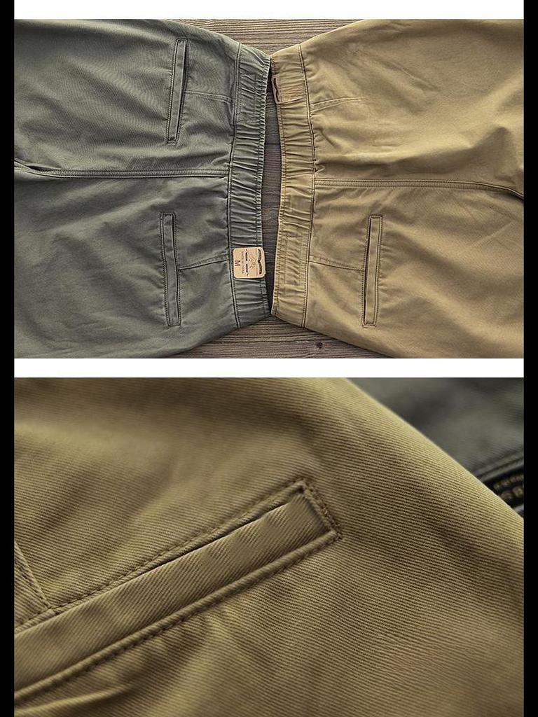 Herren Sommer Baumwolle Lose Bündchen Neun-Punkt Casual Sport Overall