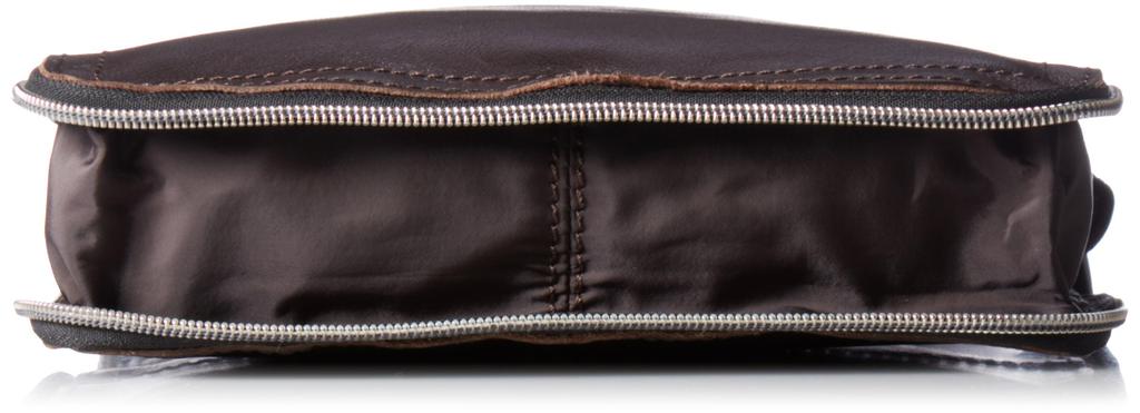 Doubles YHB1691 Dark Brown Shoulder Bag Town (For Use)