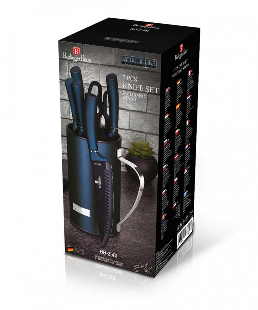 BERLINGER HAUS BH-2581 KNIFE SET IN STAND
