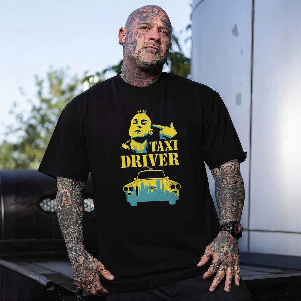 Vintage Retro Taxi Driver 90s 80s Nostalgia Movies Action Heroes T Shirt