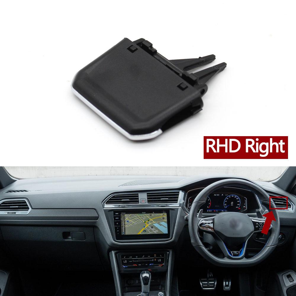 Car Front Dashboard Air Conditioner AC Vent Grille Outlet Tab Clip Slider For VW Volkswagen Tiguan 2017 2018