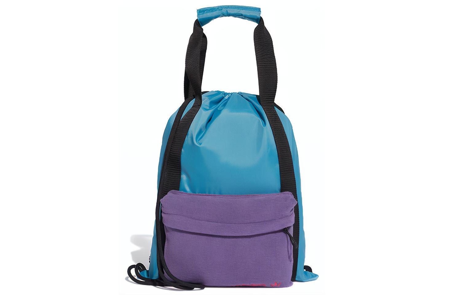 Adidas Originals Trefoil Polyester Handbag Regular Women s Blue Purple GD4771