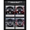 Universal Non-Slip Carbon Fiber Car Steering Cover Steering Wheel Booster Cover for Car Anti-skid Accessories