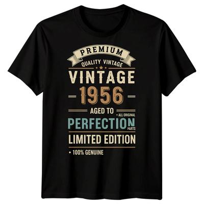 Vintage 1956 All Original Parts Mens T-Shirt 69th Birthday Gift