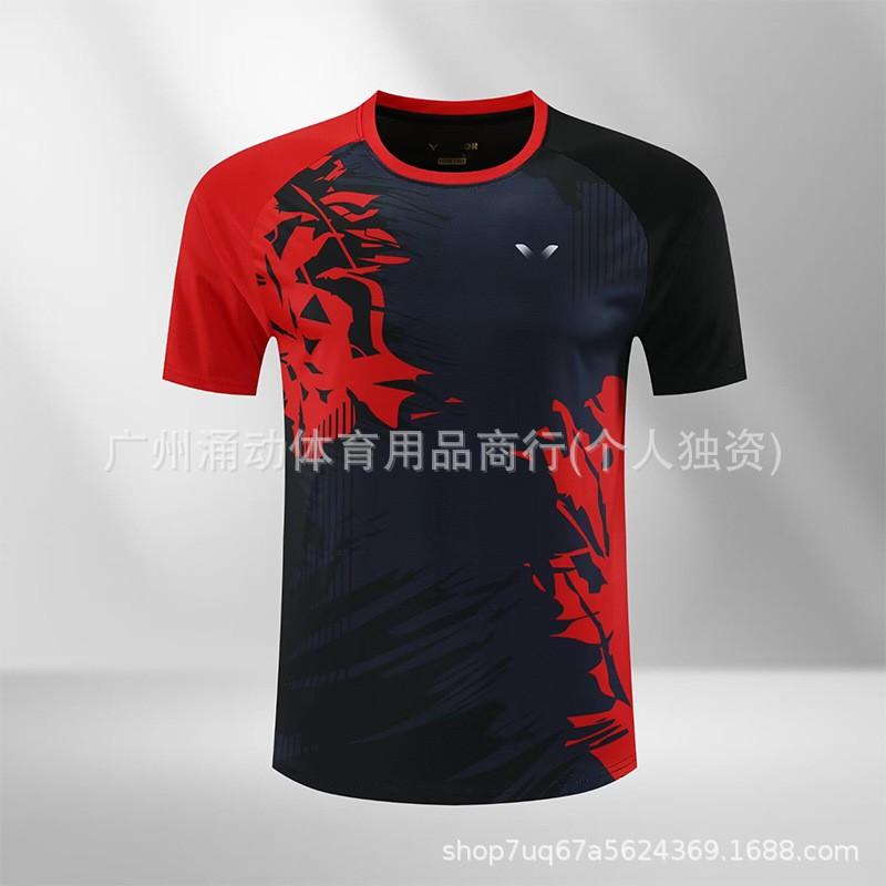 Quick-Dry Badminton Shirt Men Women - Breathable Sport Tee Training Competition Team Uniform