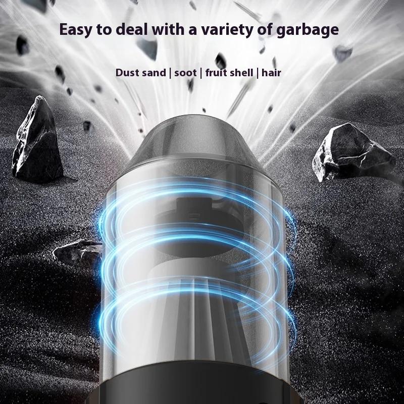 26000Pa Car Vacuum Cleaner Strong Suction Cleaning Machine Portable Wireless Handheld Blower Machine Air Duster Car Dust Blower