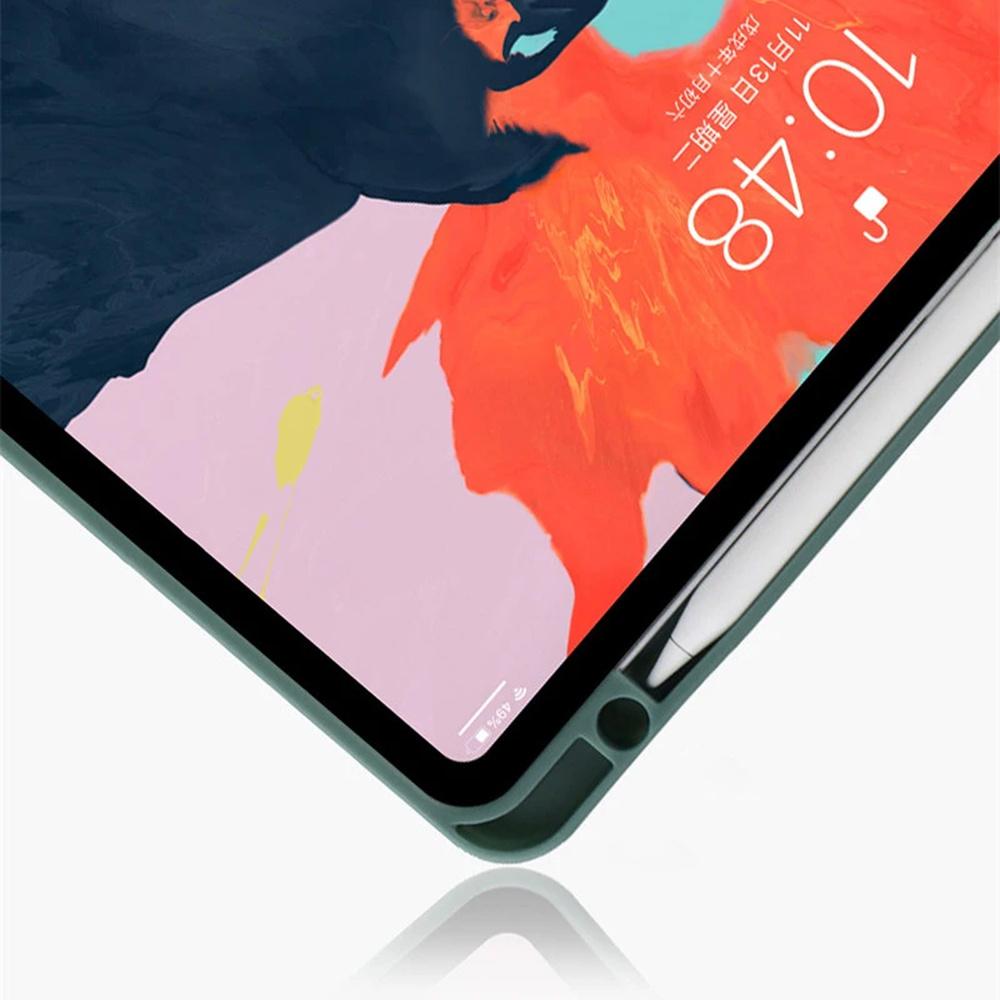 Etui Smart Pencil Apple Ipad 10.9 10 Gen 2022 / Ipad 11 A16 11Gen 2025 -D.green