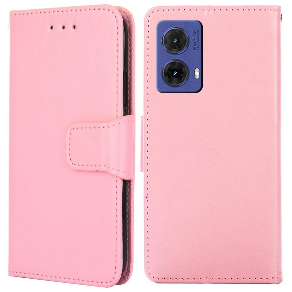 For Motorola Moto G85 5G/S50 Neo 5G Case Wallet PU Leather+TPU Folding Stand Phone Cover