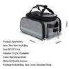WEST BIKING Large Capacity Cycle Bag Waterproof Mountain Bike Saddle Rack Bags Luggage Carrier