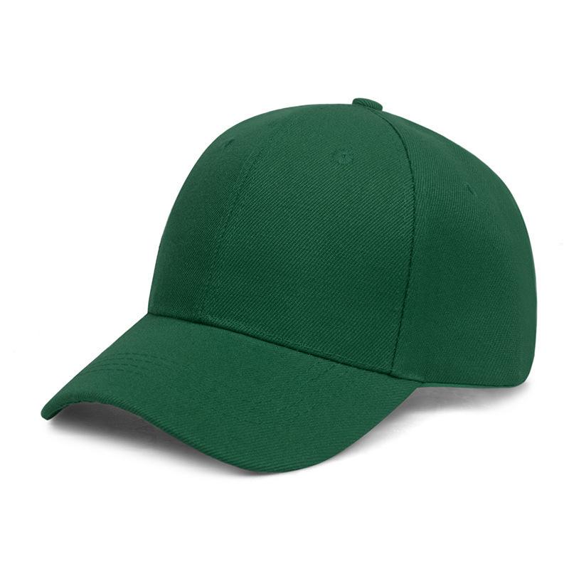 Maoqing Solid Color Duckbill Men's Sunshade Baseball Cap with Various Logos